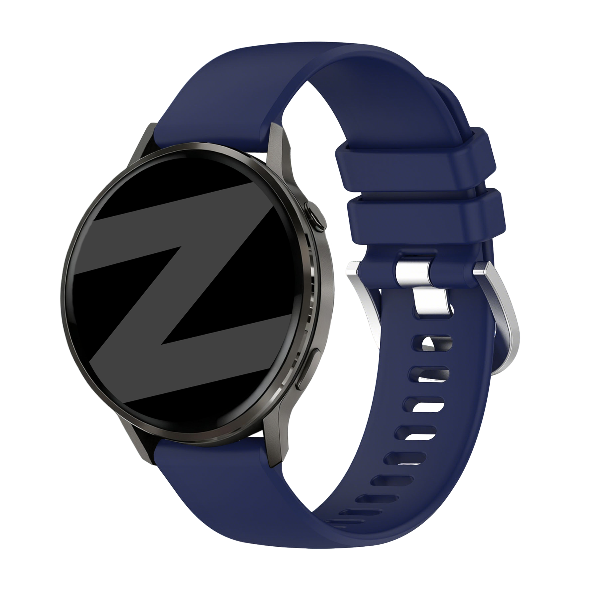 Bandz Garmin Venu 2s Silikonarmband 'Classic' (Dunkelblau)
