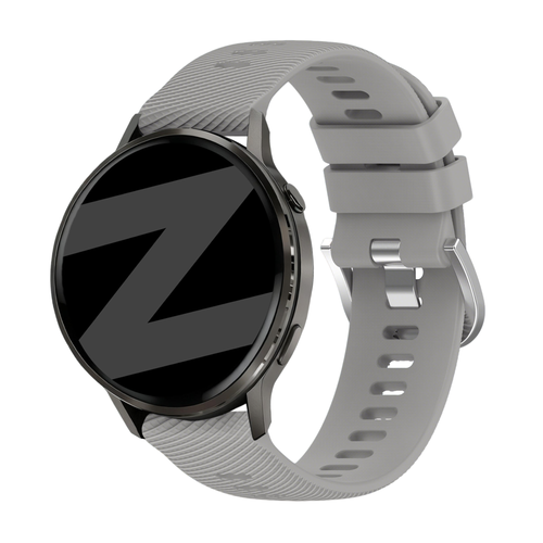 Bandz Garmin Vivoactive 4s Silicone Strap 'Deluxe' (Grey)