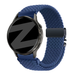 Bandz Garmin Vivoactive 3 Geflochtenes Armband 'Parachute' (Blau)