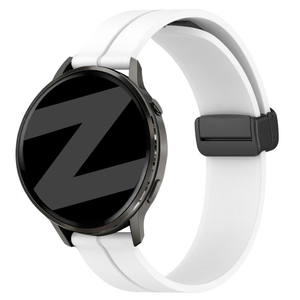 Bandz Garmin Venu 4 - 45mm Silikonarmband mit D-Schnalle (Weiß)