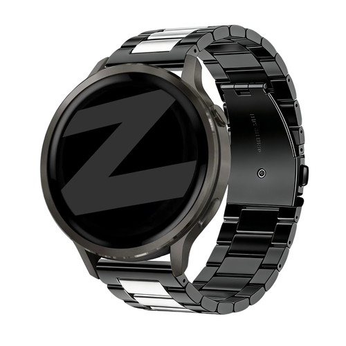 Bandz Garmin Approach S42 Stahlarmband 'Classic' (Schwarz/Silber)