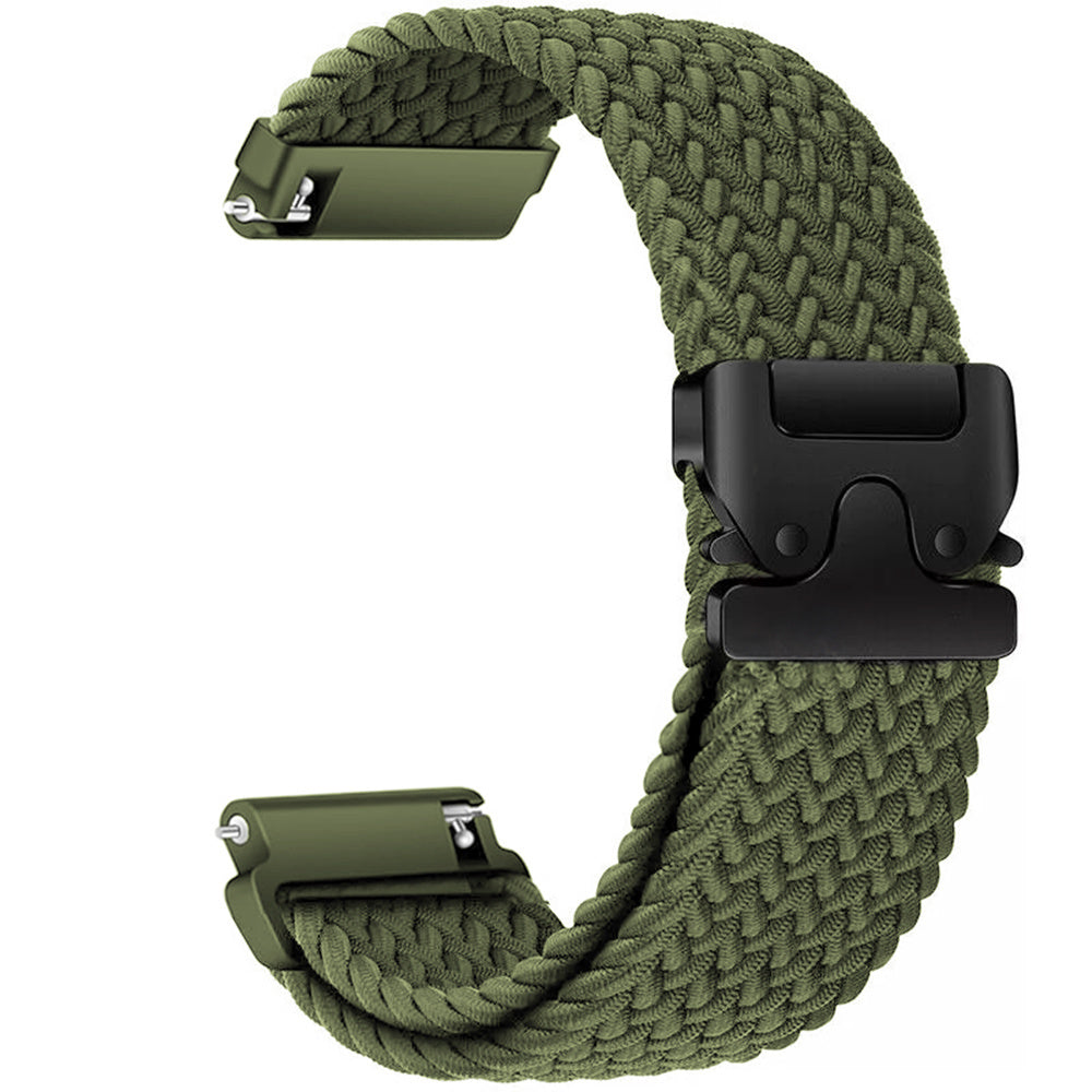 Suunto 9 Peak Pro Braided Strap with P-Buckle (Green)