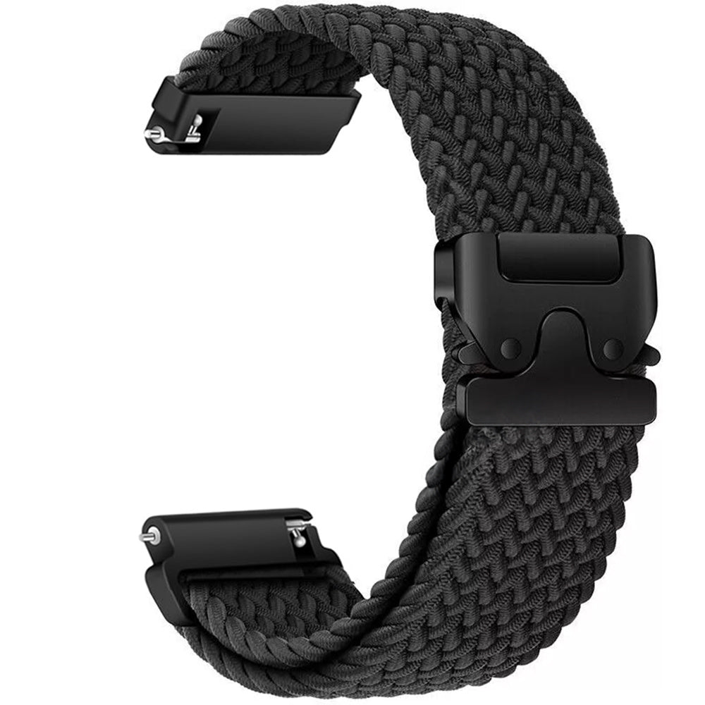 Garmin Approach S50 Geflochtenes Armband mit P-Schnalle (Schwarz)