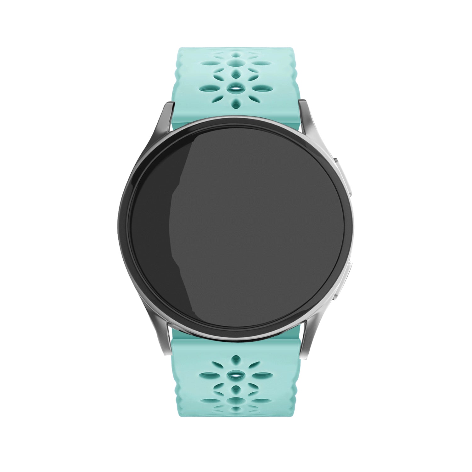 Amazfit Bip U (Pro) Gemustertes Silikonarmband (Blue Sea Green)