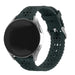 Amazfit Bip U (Pro) Patterned Silicone Strap (Viridian)