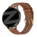 Bandz Amazfit Bip 3 Leather Strap 