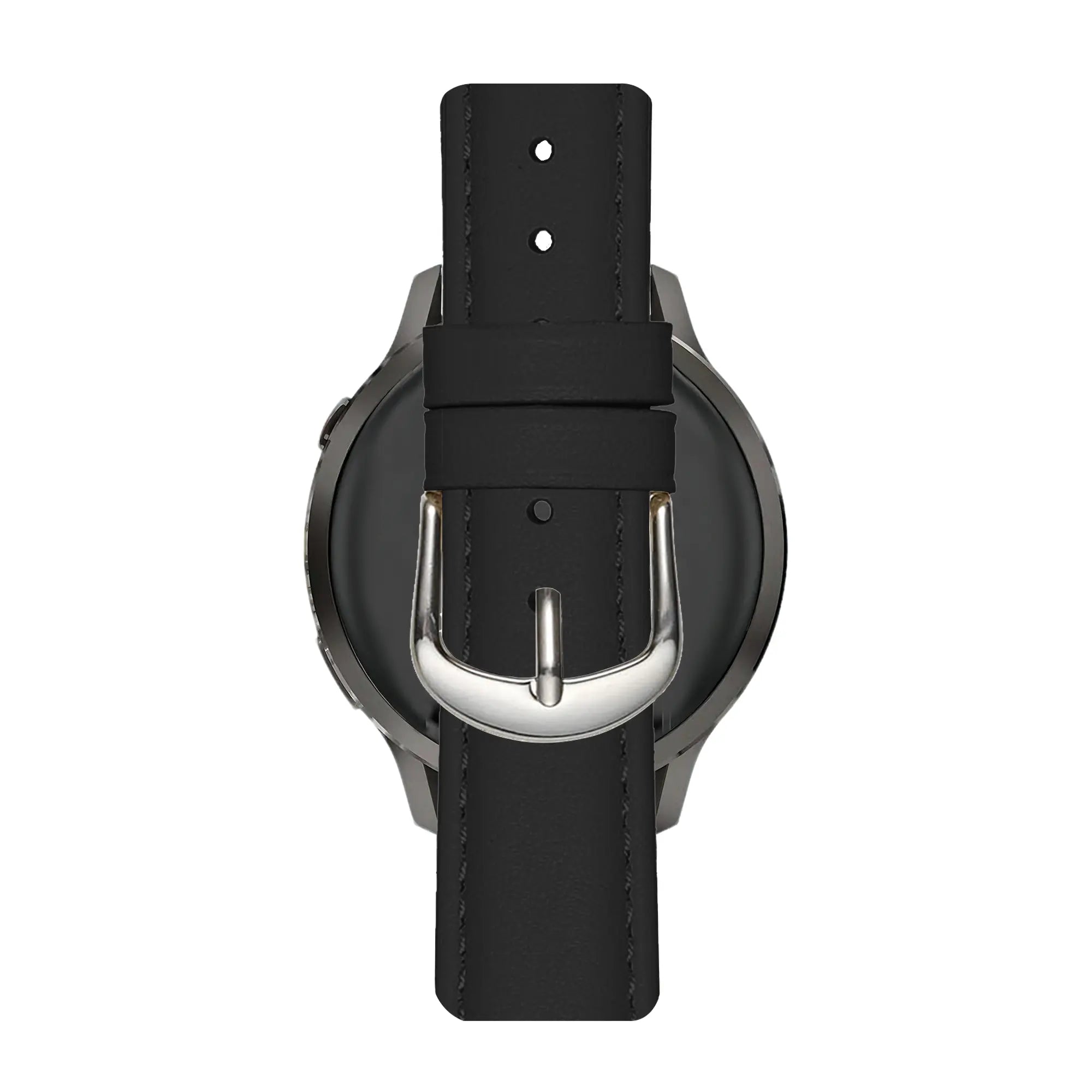 Bandz Gard Pro Health Smartwatch 3 - 41mm Leather Strap 'Bullet' (Black)