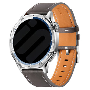 Samsung Galaxy Watch 3 45 mm 'ein Push' Leder-Armband (grau)