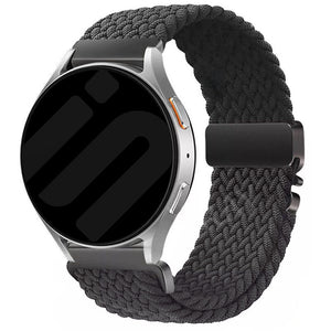Garmin Venu 4 - 45mm Geflochtenes Armband mit P-Schnalle (Grau)