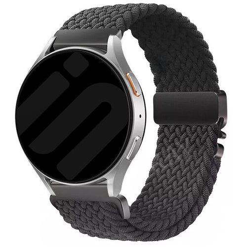 Garmin Forerunner 255 Geflochtenes Armband mit P-Schließe (Grau)
