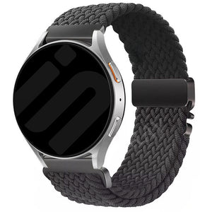 Garmin Vivoactive 4 Geflochtenes Armband mit P-Schließe (Grau)
