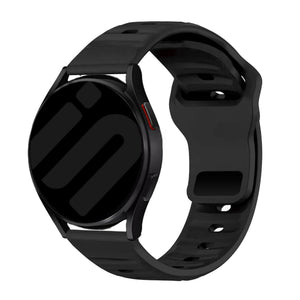 Suunto Run Outdoor Silikonarmband (schwarz)