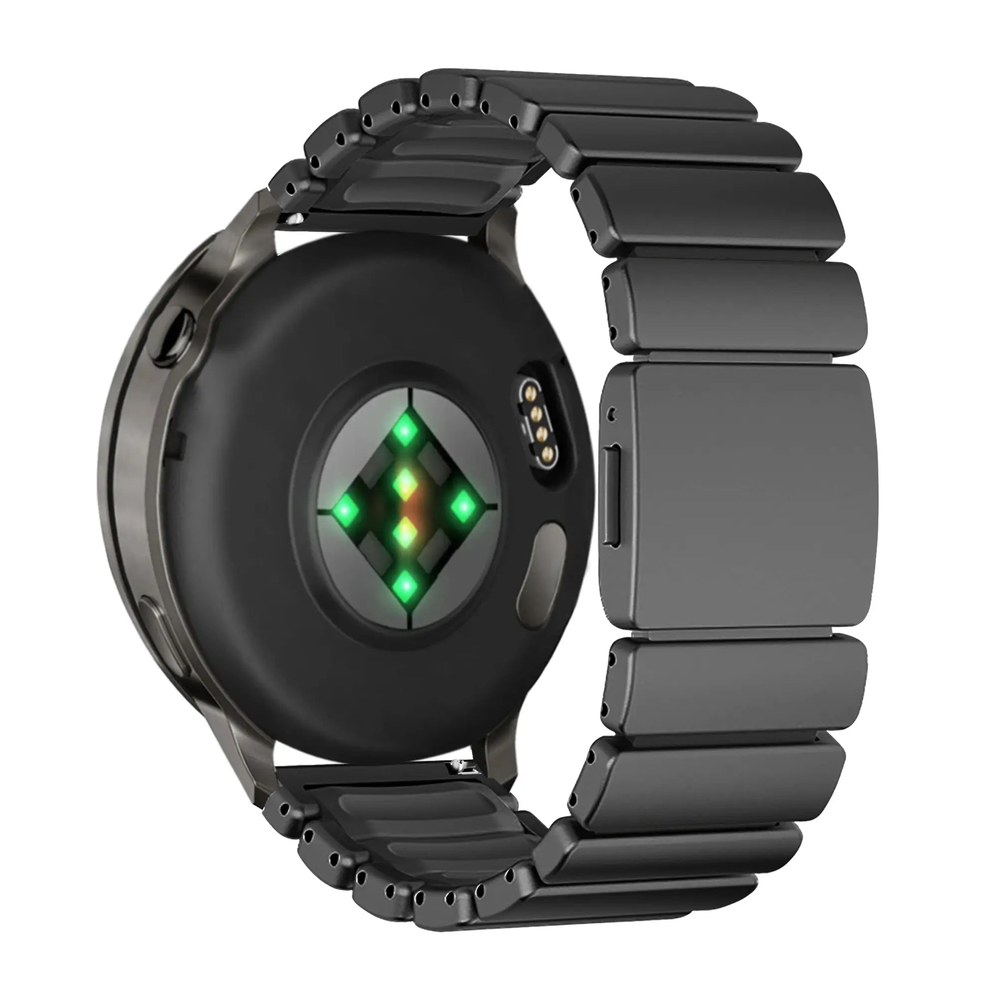 Bandz Huawei Watch Ultimate 2 Titanarmband 'Hybrid' (Schwarz)