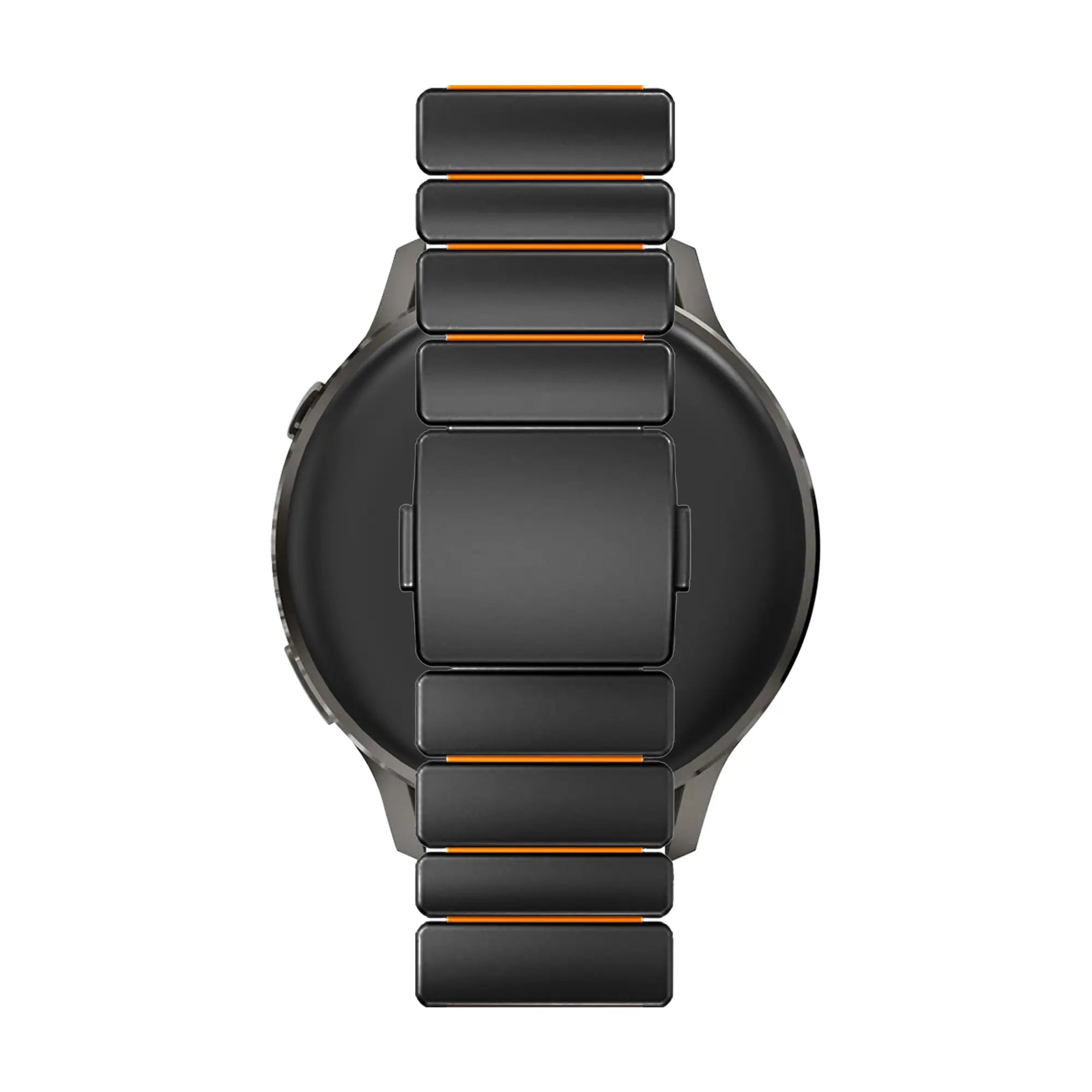 Bandz Huawei Watch Ultimate 2 Titanarmband 'Hybrid' (Schwarz/Orange)