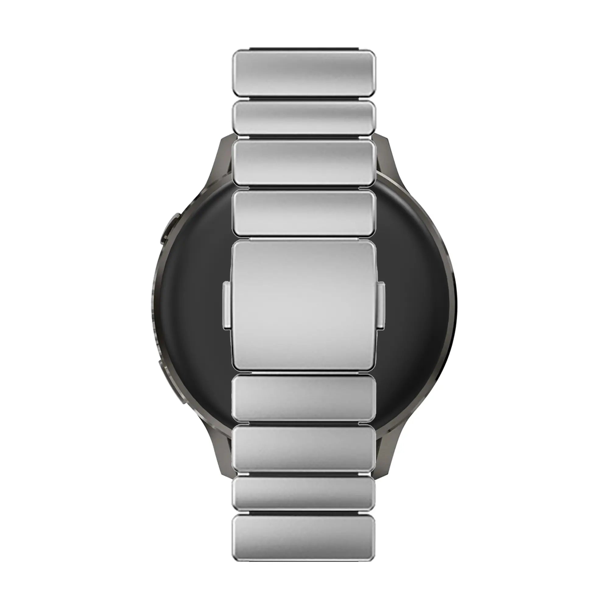 Bandz Huawei Watch Ultimate 2 Titanarmband 'Hybrid' (Titan/Schwarz)