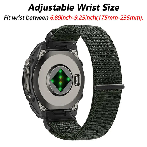 Garmin Fenix 8 Pro - 51mm Premium Nylon Strap (Dark Grey)