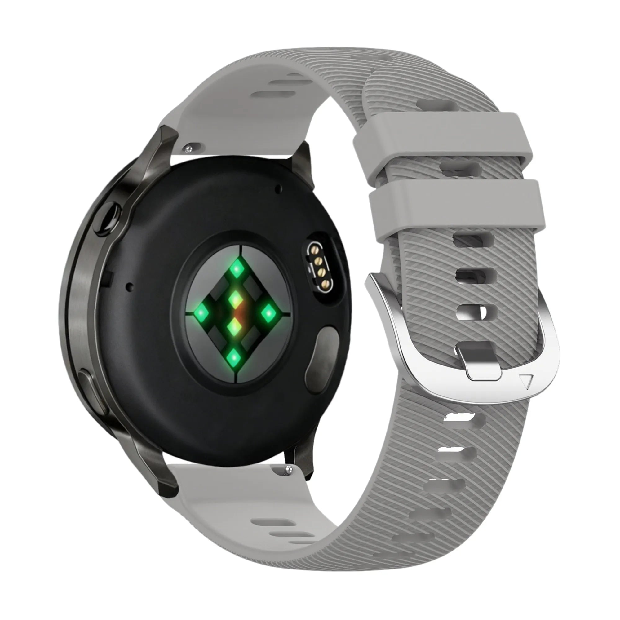 Bandz Garmin Forerunner 255s Silicone Strap 'Deluxe' (Grey)