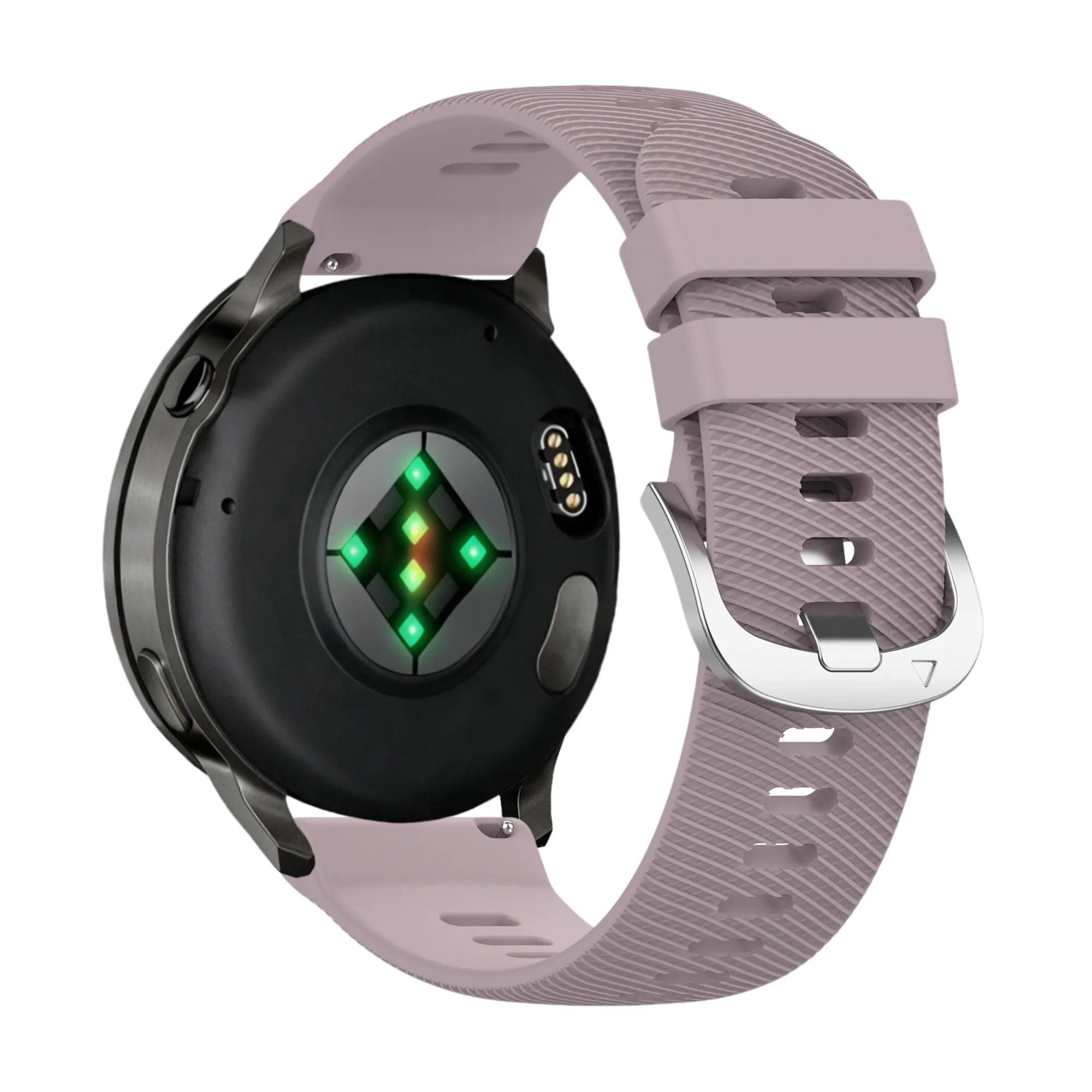 Bandz Garmin Vivoactive 4s Silikonarmband 'Deluxe' (Lavendel)