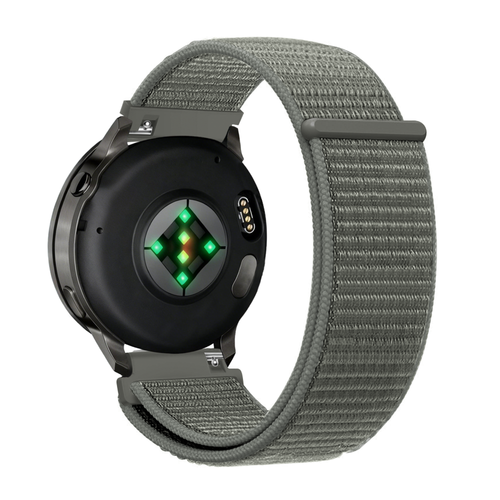 Bandz Garmin Vivomove 3 Nylon Loop Strap (Grey-Green)