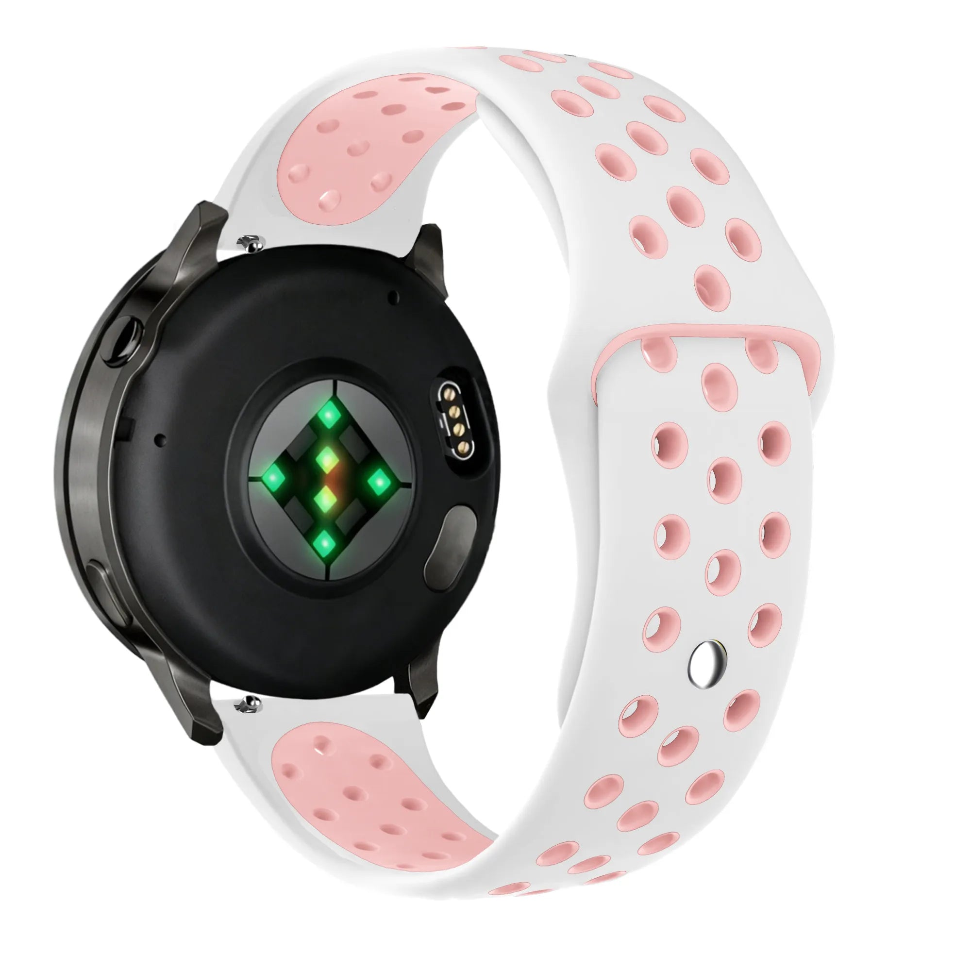 Bandz Garmin Forerunner 645 Sportarmband 'Deluxe' (Weiß/Rosa)