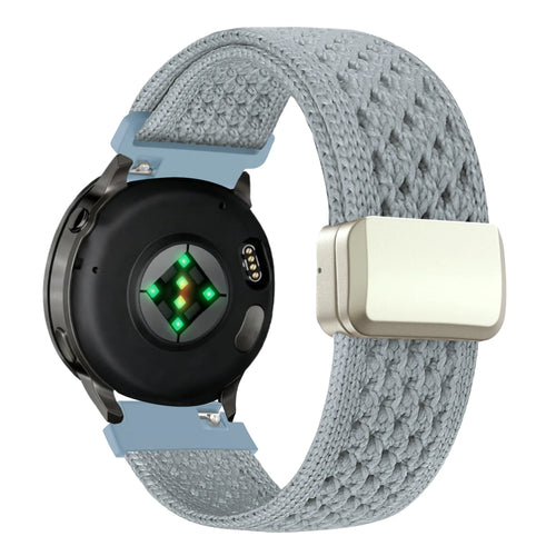 Bandz Garmin Forerunner 265s Vintage Nylonarmband (Hellblau)