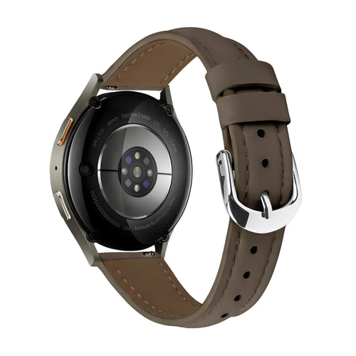 Coros Apex 42mm Slimfit Leather Strap (Dark Brown)