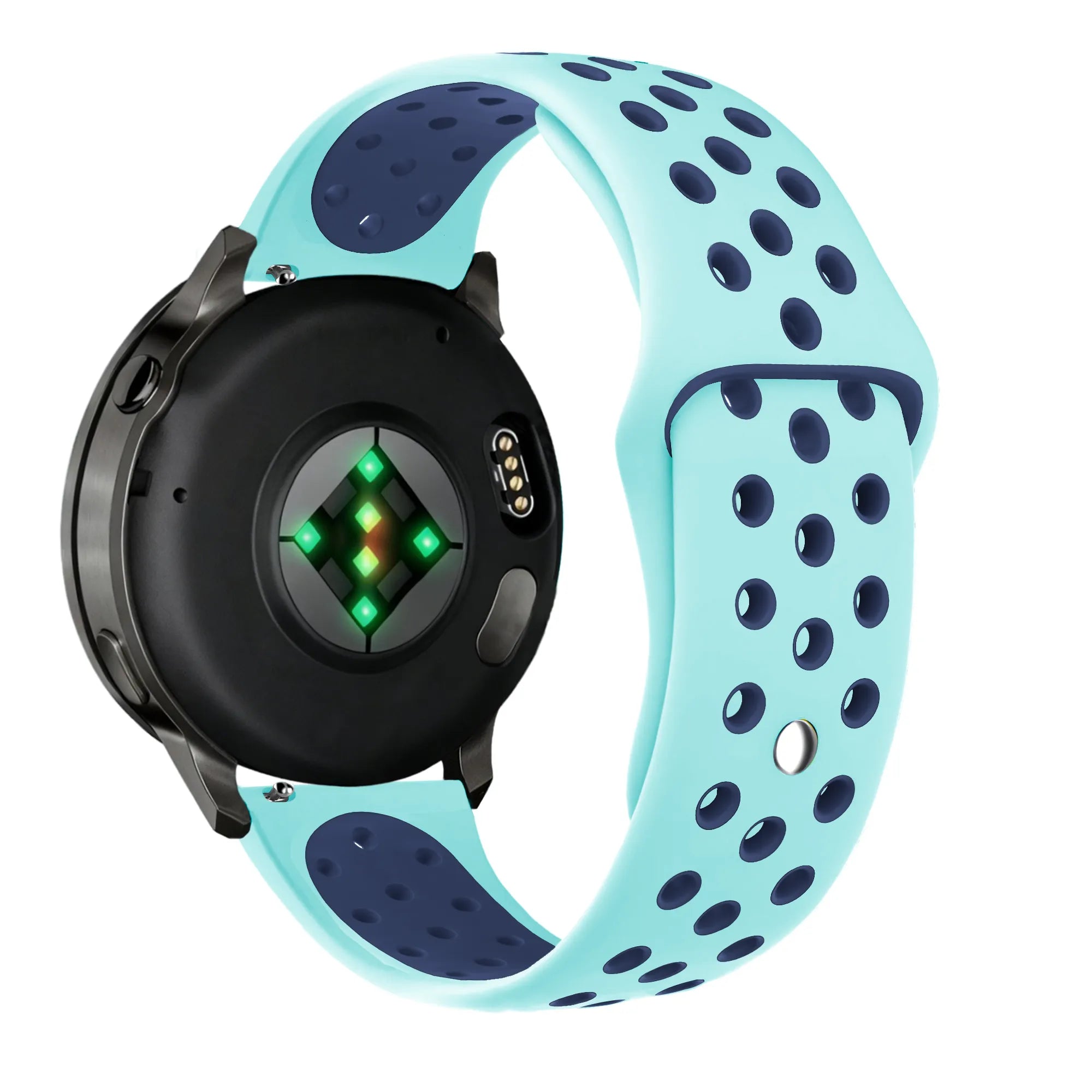 Bandz Garmin Forerunner 70 Sport Strap 'Deluxe' (Aqua/Blue)