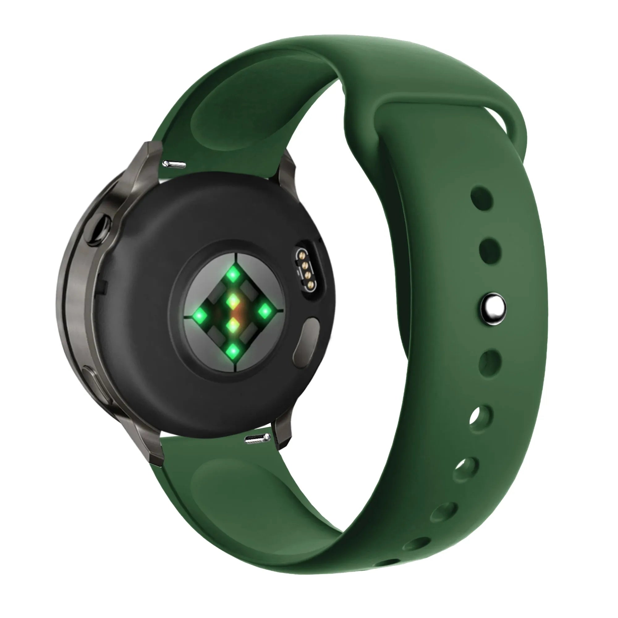 Bandz Garmin Forerunner 265s Sportarmband 'Deluxe' (Armeegrün)