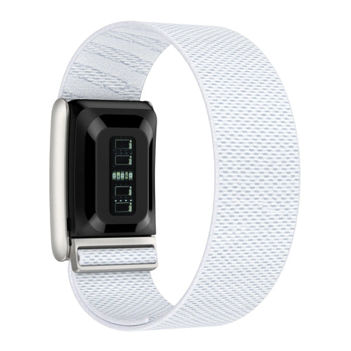 Kompatibel mit Whoop MG Nylonarmband (Weiß)