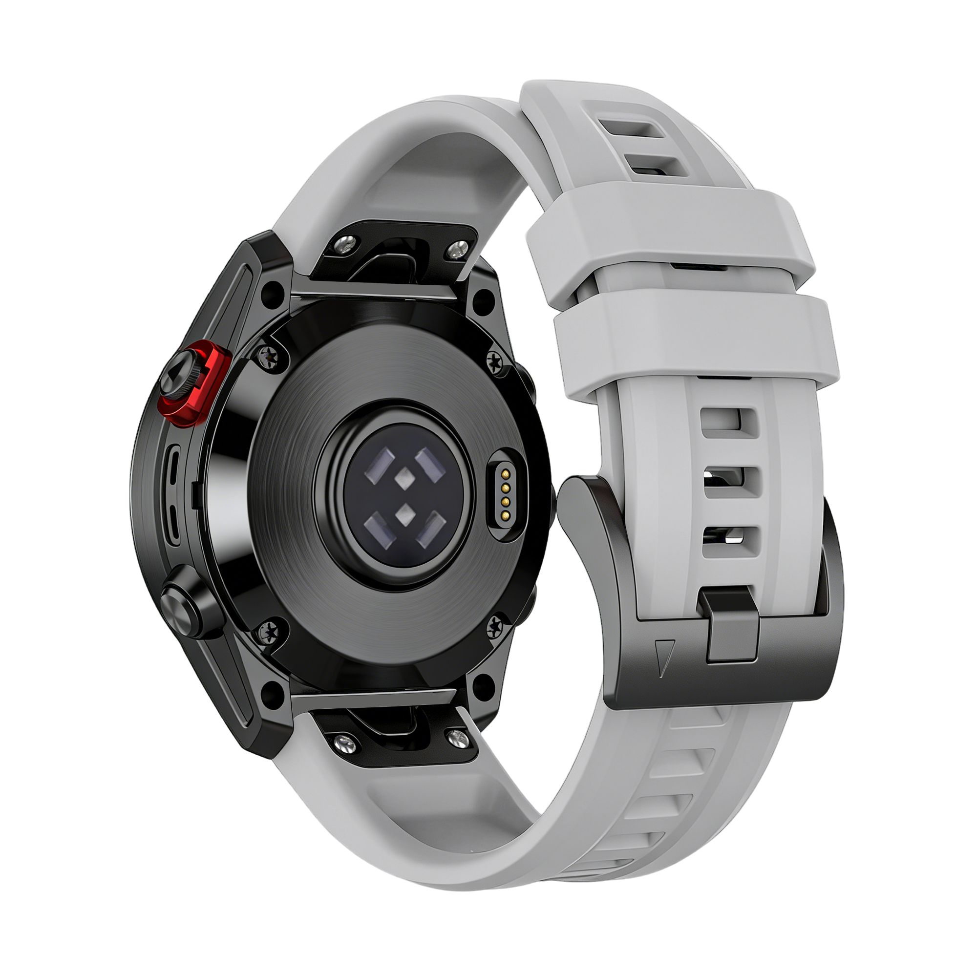 Bandz Garmin Forerunner 955 Silikonarmband 'Classic' (Grau)