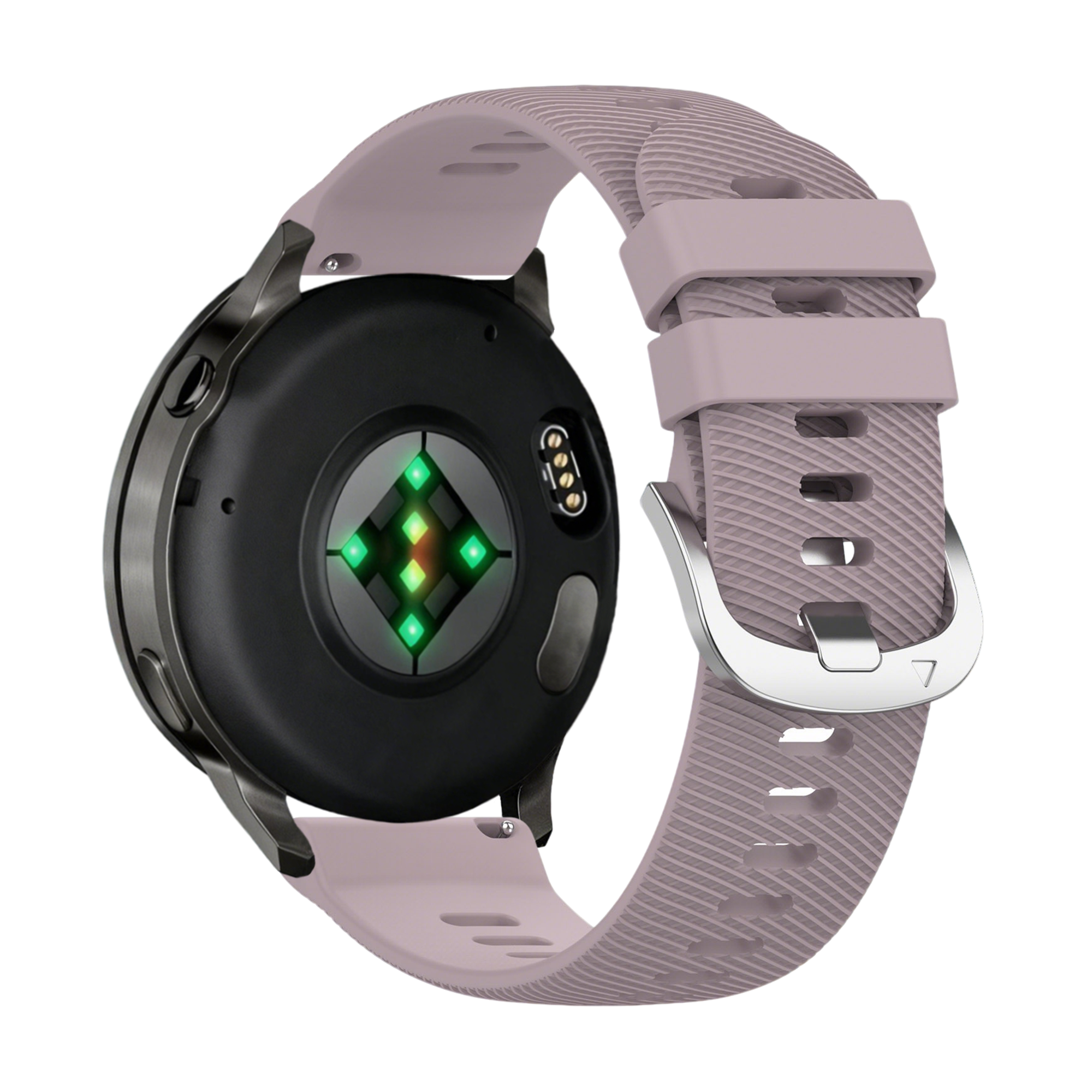 Bandz Garmin Forerunner 265s Silikonarmband 'Deluxe' (Lavendel)