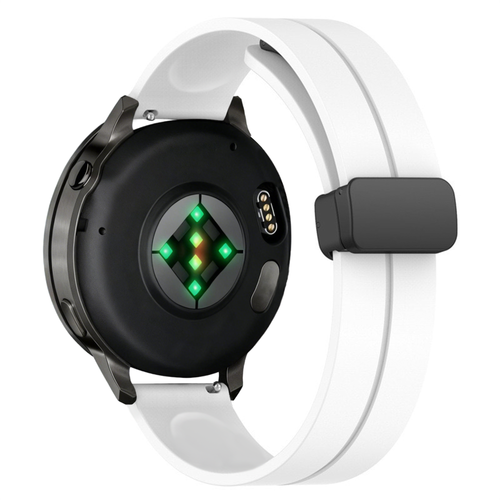 Bandz Garmin Venu 4 - 45mm Silicone Strap with D-Buckle (White)