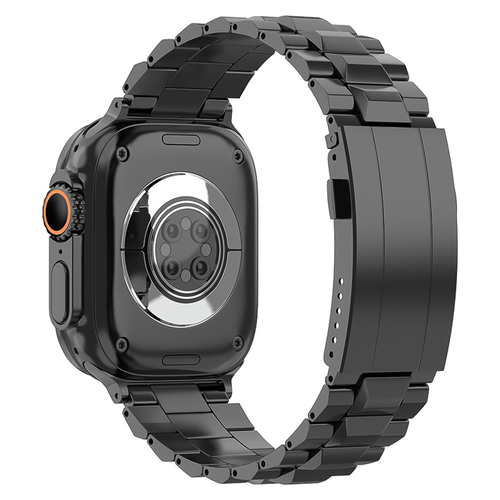 Bandz Apple Watch Titanarmband 'Deluxe' (Schwarz)
