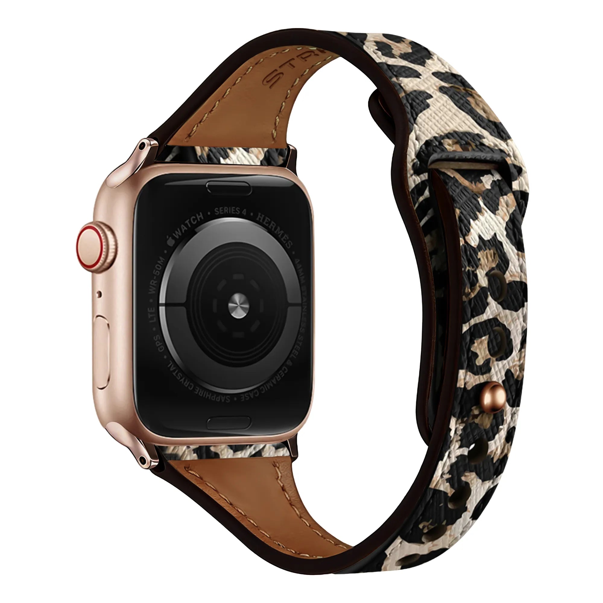 Apple Watch Lederamband (Leopard)