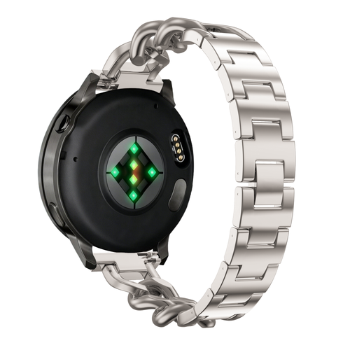 Bandz Garmin Approach S42 Metallarmband 'Chains' (Polarstern)