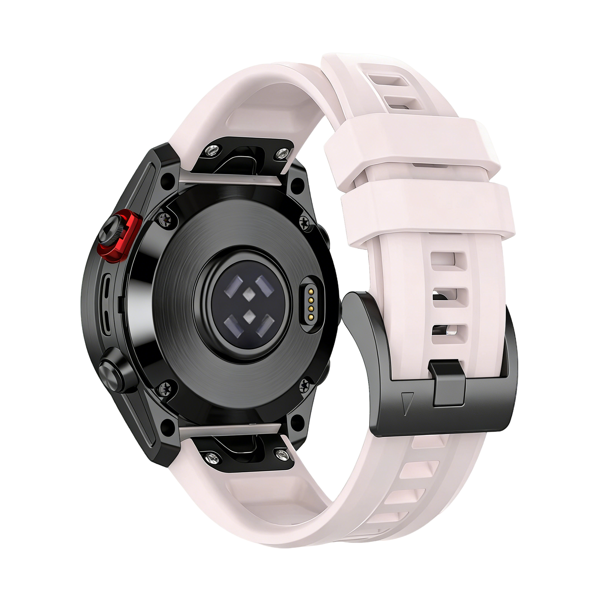 Bandz Garmin Descent Mk3(i) - 43mm Silikonarmband 'Classic' (Hell Rosa)