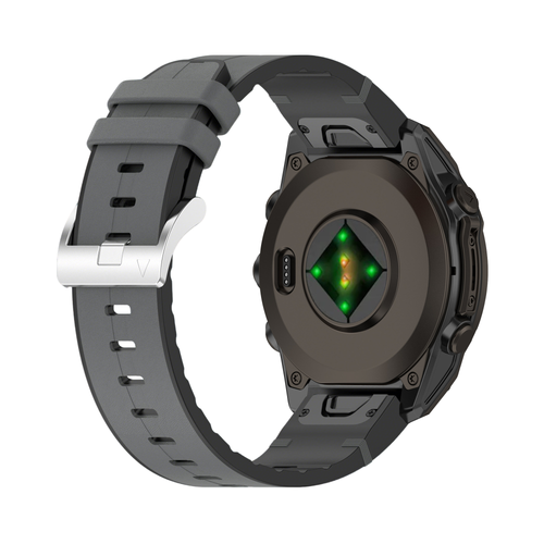 Garmin Epix Pro (Gen 2) 51mm Leather Hybrid Strap (Grey)
