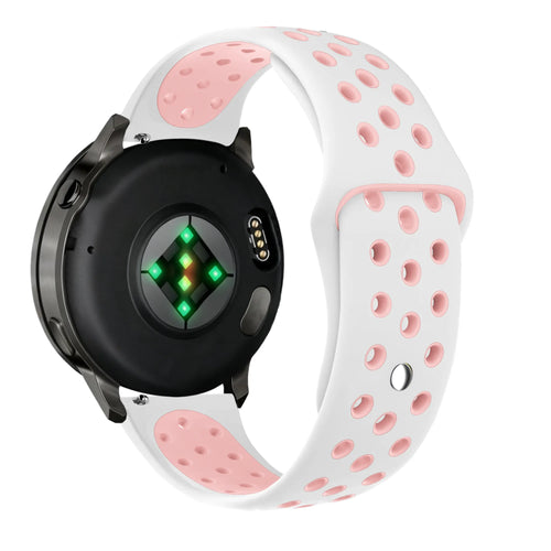 Bandz Garmin D2 Air X10 Sport Strap 'Deluxe' (White/Pink)