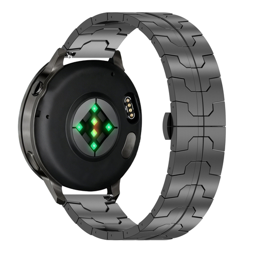 Bandz Garmin Venu 2 Steel Strap 'Iron' (Black)