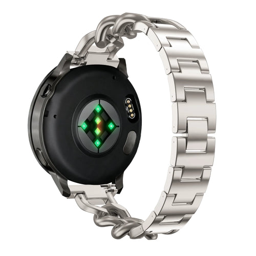 Bandz Huawei Watch GT 7 - 41mm Metal Strap 'Chains' (Starlight)