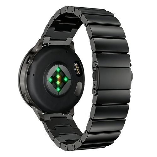 Bandz Garmin Venu 3 Stahlarmband 'One Bead' (Schwarz)