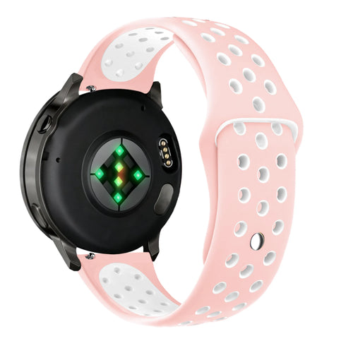 Bandz Garmin D2 Air X10 Sport Strap 'Deluxe' (Pink/White)