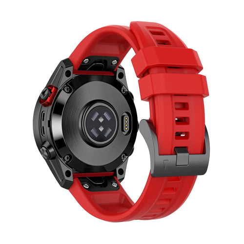 Bandz Amazfit T-Rex Ultra 2 Silicone Strap 'Classic' (Red)