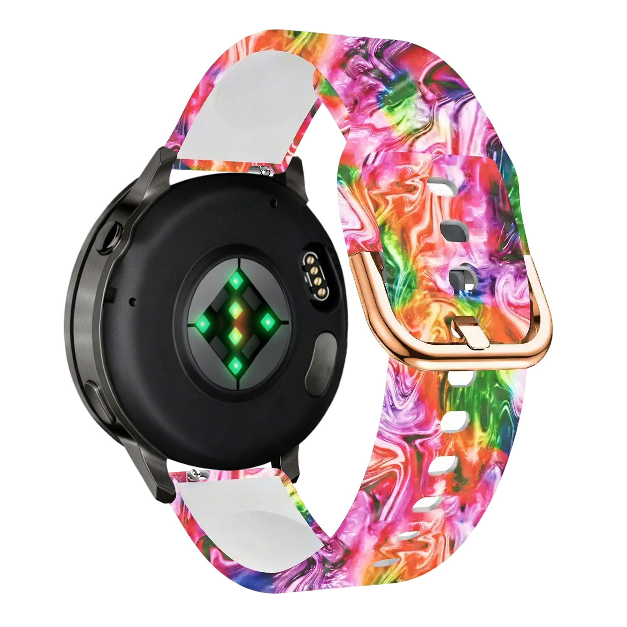 Bandz Garmin Venu 4 - 41mm Silikonarmband 'Colourful'