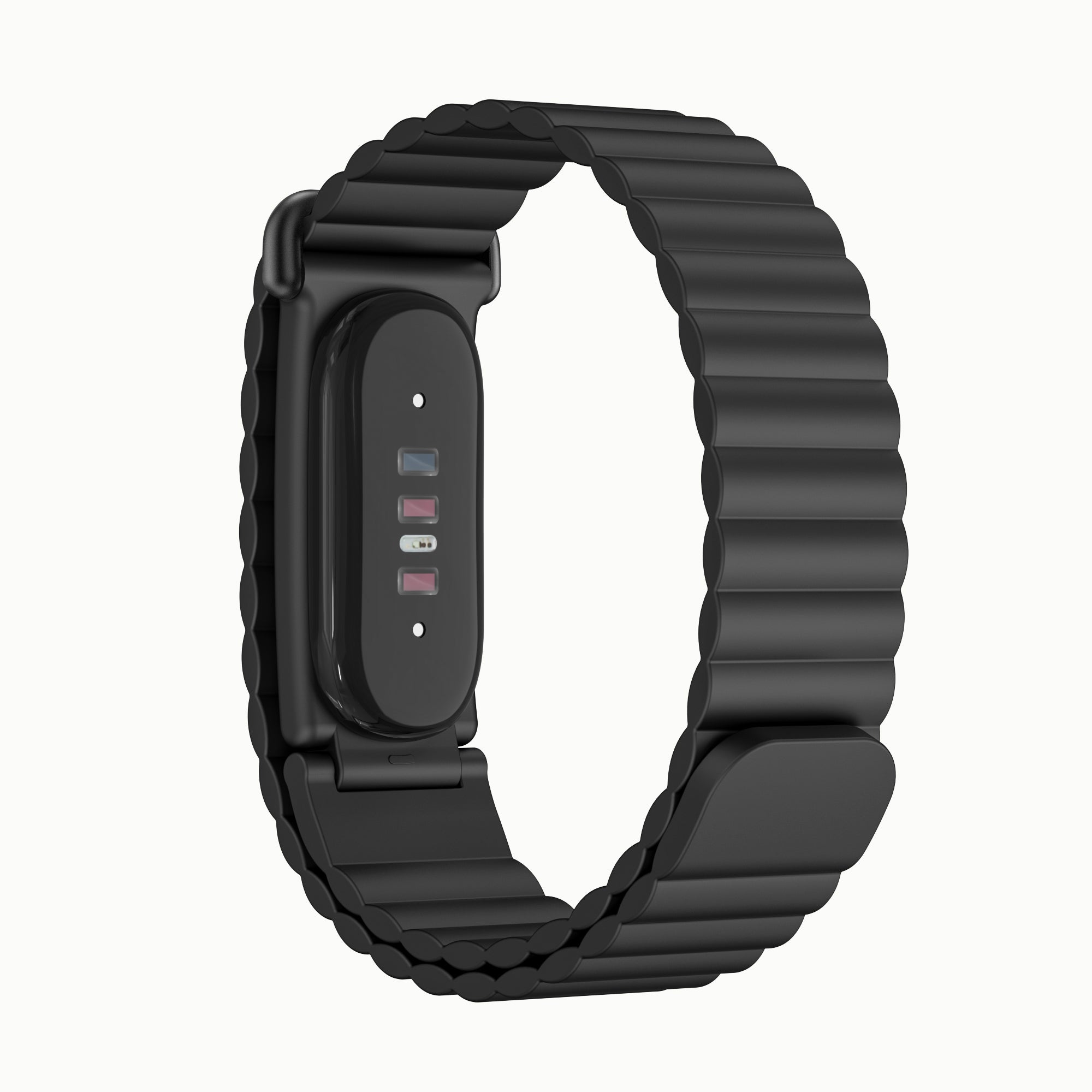 Fitbit Air Magnetisches Silikonarmband (Schwarz)