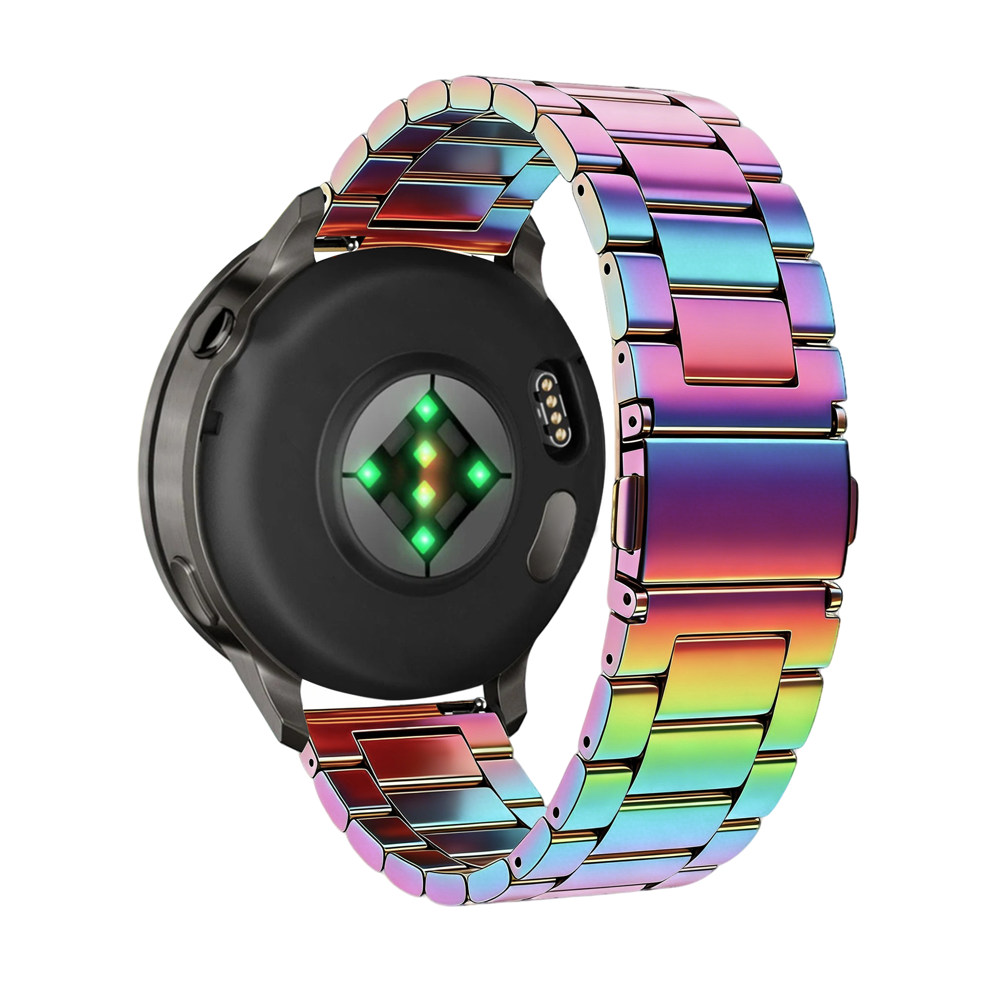 Bandz Garmin Venu 2s Stahlarmband 'Classic' (Pearlescent)