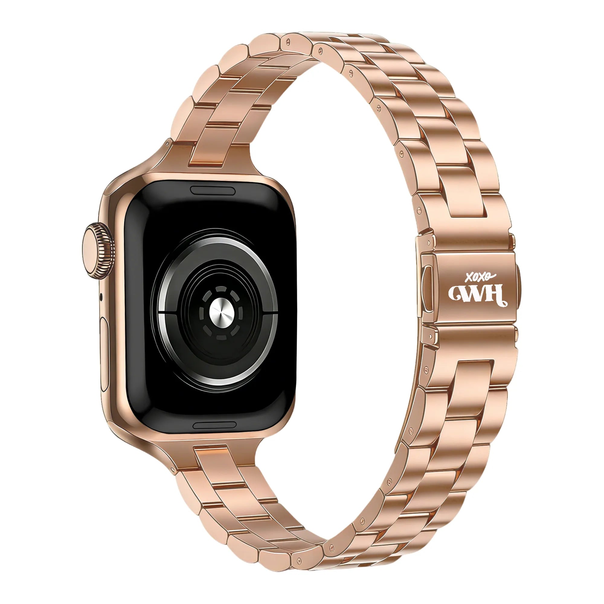 xoxo Wildhearts Apple Watch Feines Stahlarmband (Roségold)