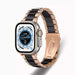Apple Watch Ultra Keramik Stahlarmband (Roségold/Schwarz)