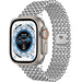 Apple Watch Ultra Stahlperlenarmband (Silber)