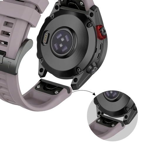 Bandz Amazfit T-Rex Ultra 2 Silicone Strap 'Classic' (Lavender Grey)